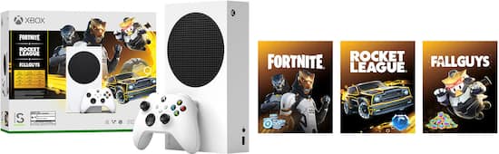 Microsoft Xbox Series S 512 GB Console – Gilded Hunter Bundle (Disc-Free  Gaming) White RRS-00071 - Best Buy