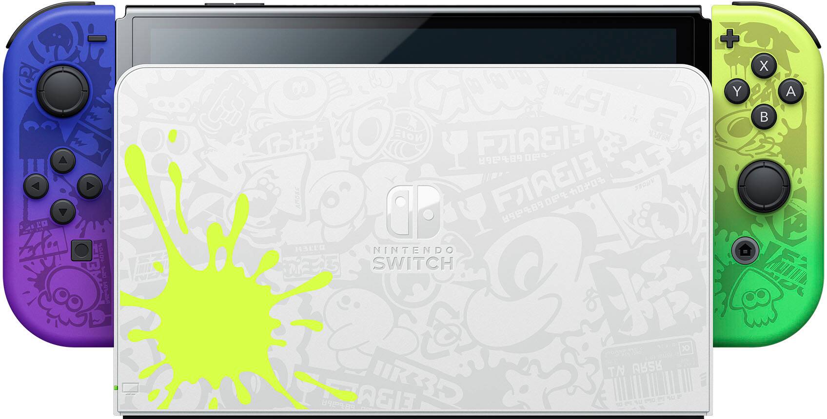 Alt View 17. Nintendo - Switch – OLED Model Splatoon 3 Special Edition - Multi.