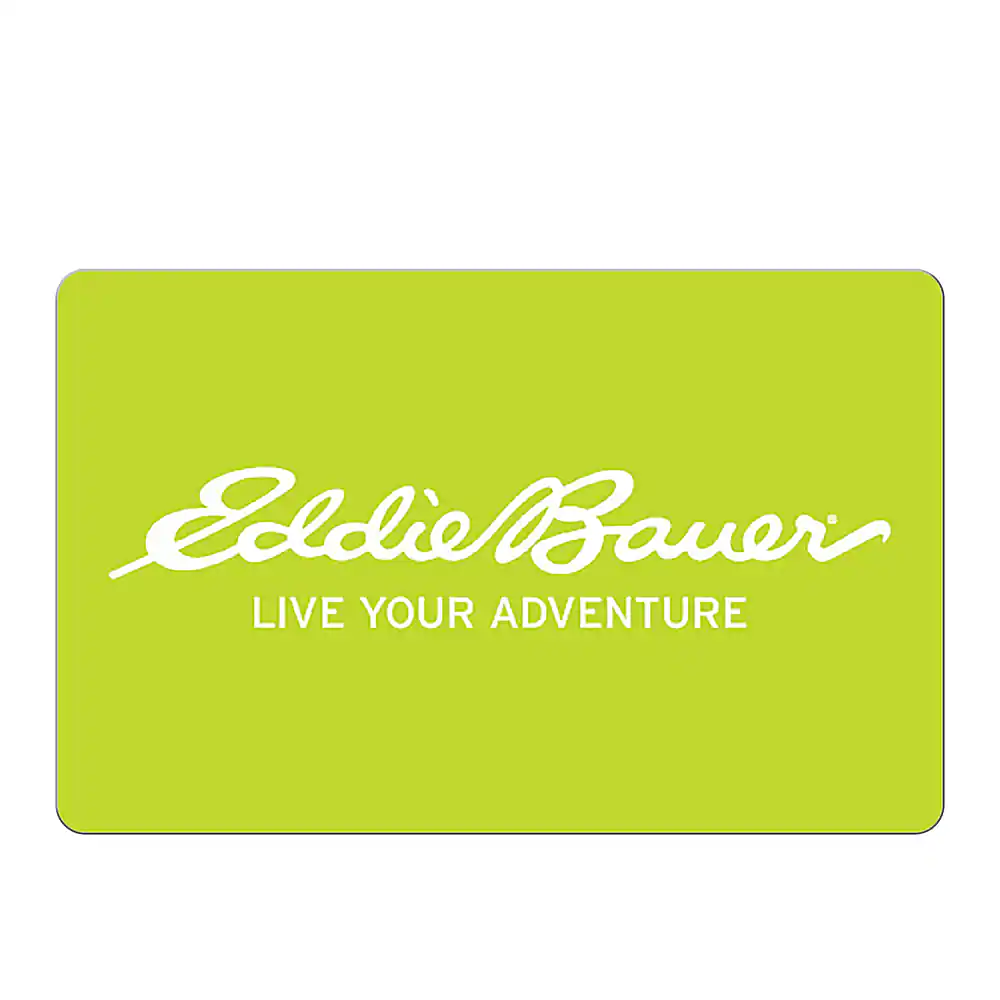 Front. Eddie Bauer - $25 Gift Card.