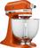 Angle. KitchenAid - Artisan Series 5 Quart Tilt-Head Stand Mixer - KSM150PSSC - Scorched Orange.