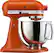 Front. KitchenAid - Artisan Series 5 Quart Tilt-Head Stand Mixer - KSM150PSSC - Scorched Orange.