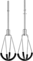 KitchenAid - Flex Edge Beater Accessory for Hand Mixer - KHMFEB2 - Stainless Steel - Front_Zoom