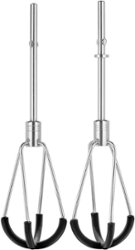 KitchenAid Flex Edge Beater Accessory for Hand Mixer - KHMFEB2 - Stainless Steel - Front_Zoom