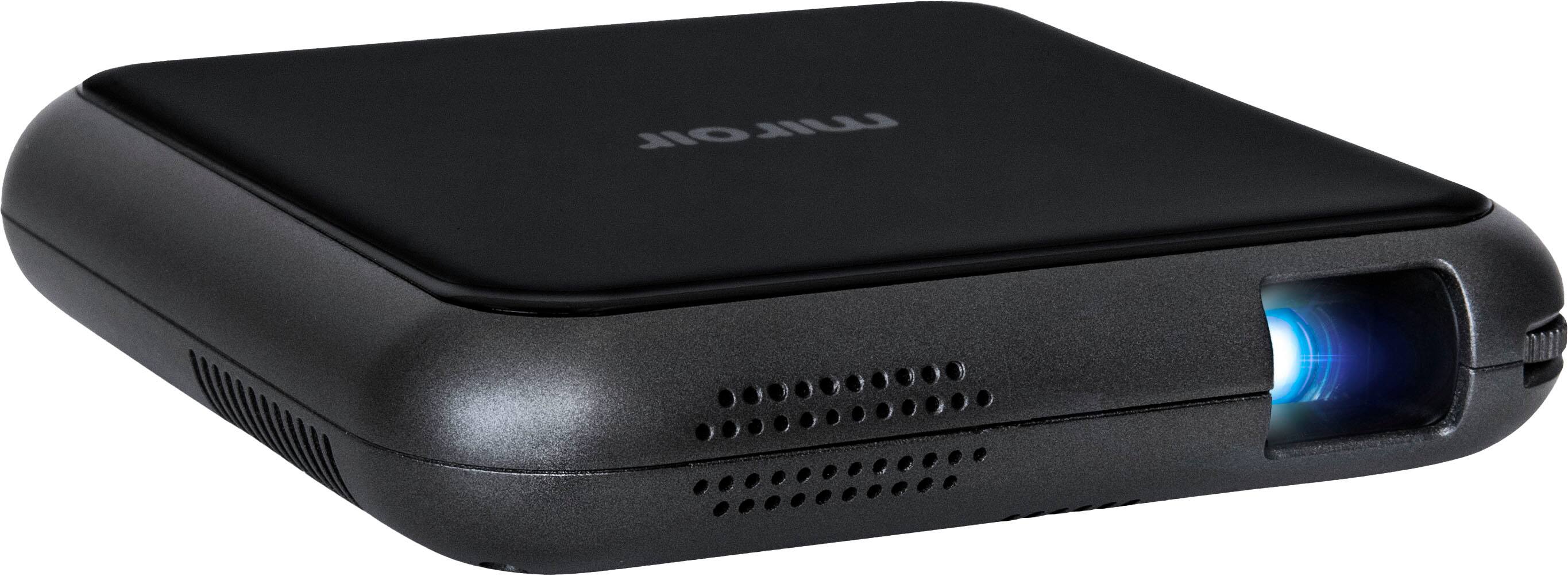 Left. Miroir - M76 Wireless Projector - Black.