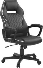 Front. Insignia™ - Essential PC Gaming Chair - Black.