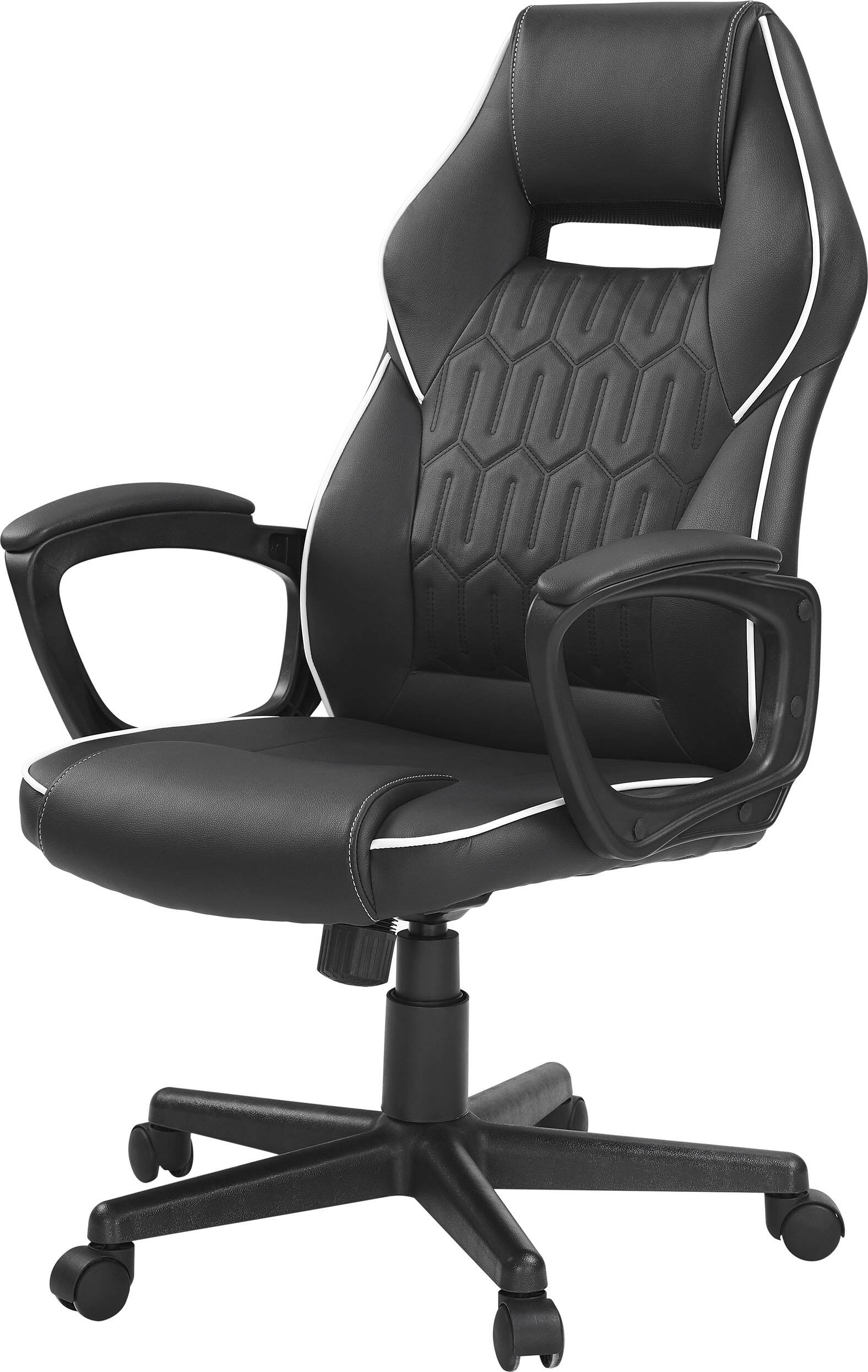 Angle. Insignia™ - Essential PC Gaming Chair - Black.