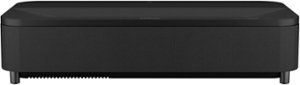 Epson - EpiqVision Ultra LS800 4K PRO-UHD Ultra Short-Throw 3-Chip 3LCD Smart Streaming Laser Projector - Black - Front_Zoom