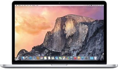 Apple - Pre-Owned MacBook Pro 13.3" (Early 2015) Laptop (MF840LL/A) Intel Core i5 - 8GB Memory - 256GB Flash Storage - Silver - Front_Zoom