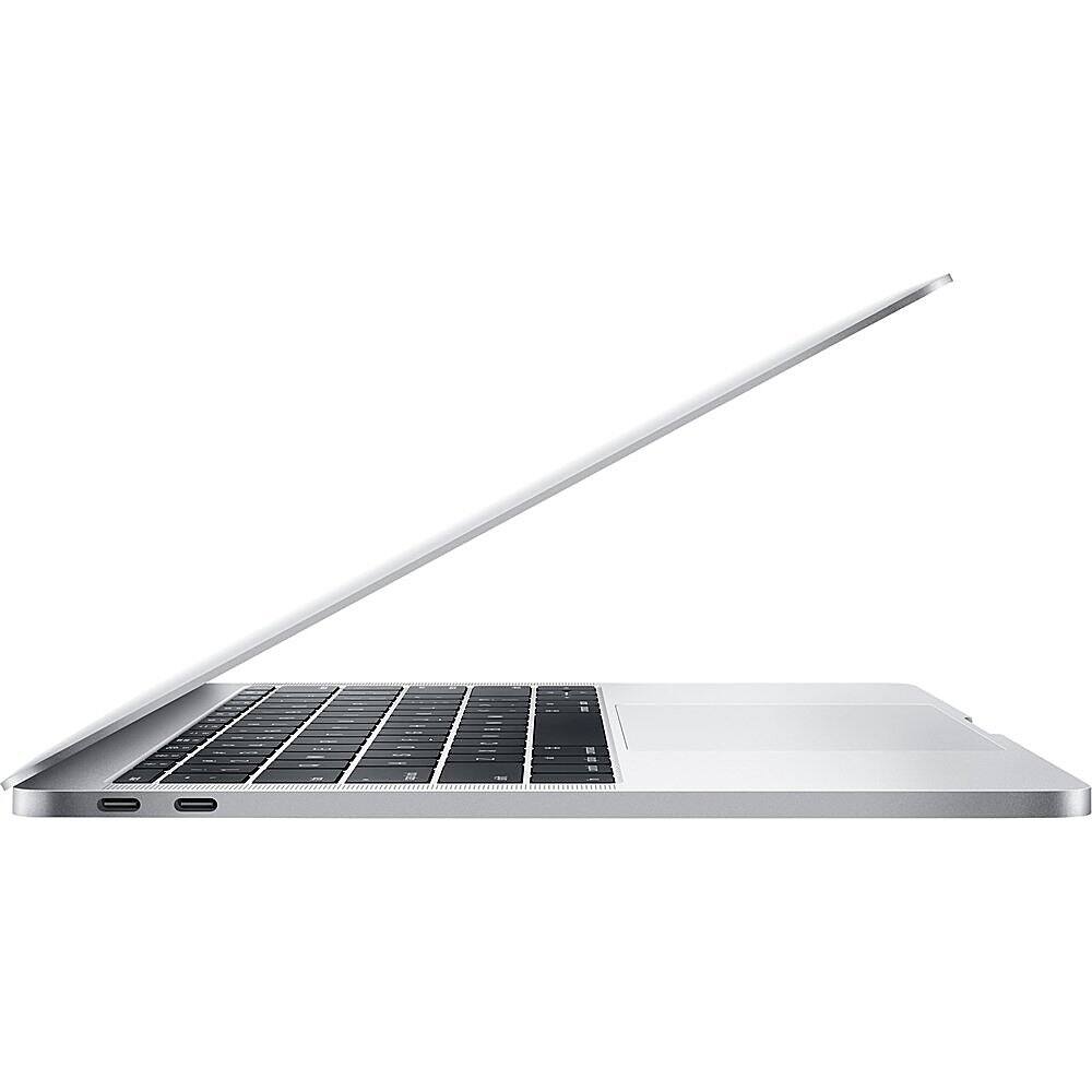 Left View: Apple - Pre-Owned MacBook Pro 13.3" (Early 2015) Laptop (MF840LL/A) Intel Core i5 - 8GB Memory - 256GB Flash Storage - Silver