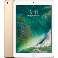 Apple - Pre-Owned iPad 9.7" (5th Generation) 32GB Wi-Fi Tablet - Gold - Front_Zoom
