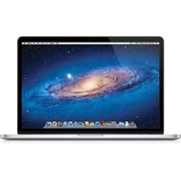 Apple - Pre-Owned MacBook Pro 15-Inch "Core i7" 2.7 GHz, 8GB RAM - 512GB SSD (ME665LL/A) Early 2013 - Silver - Front_Zoom