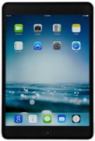 Apple - Pre-Owned iPad Mini 2 64GB with Retina Display Wi-Fi Tablet - Space Gray - Front_Zoom