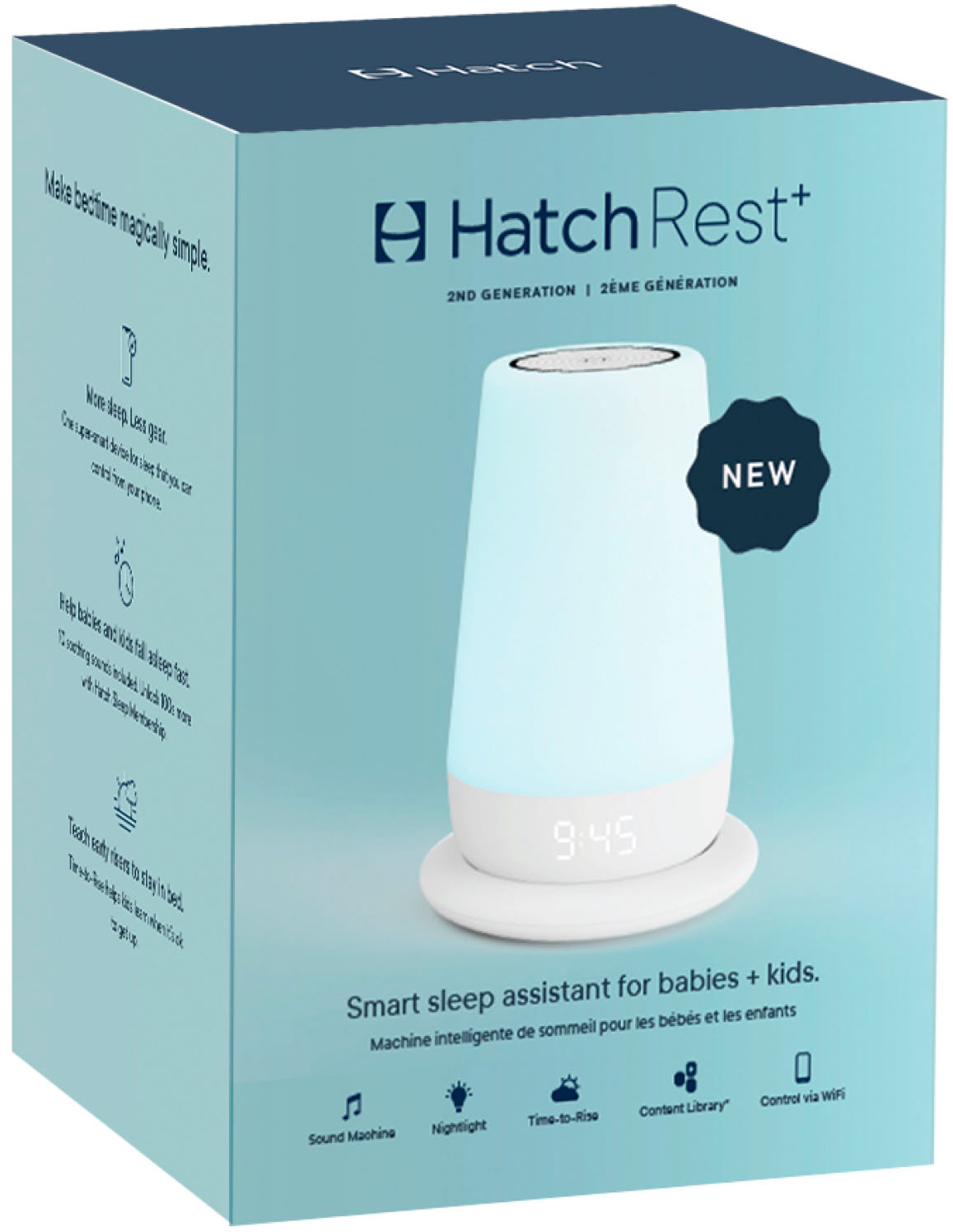 Hatch Rest Sound Machine 2nd Gen & Grow Smart Changing Pad Bundle