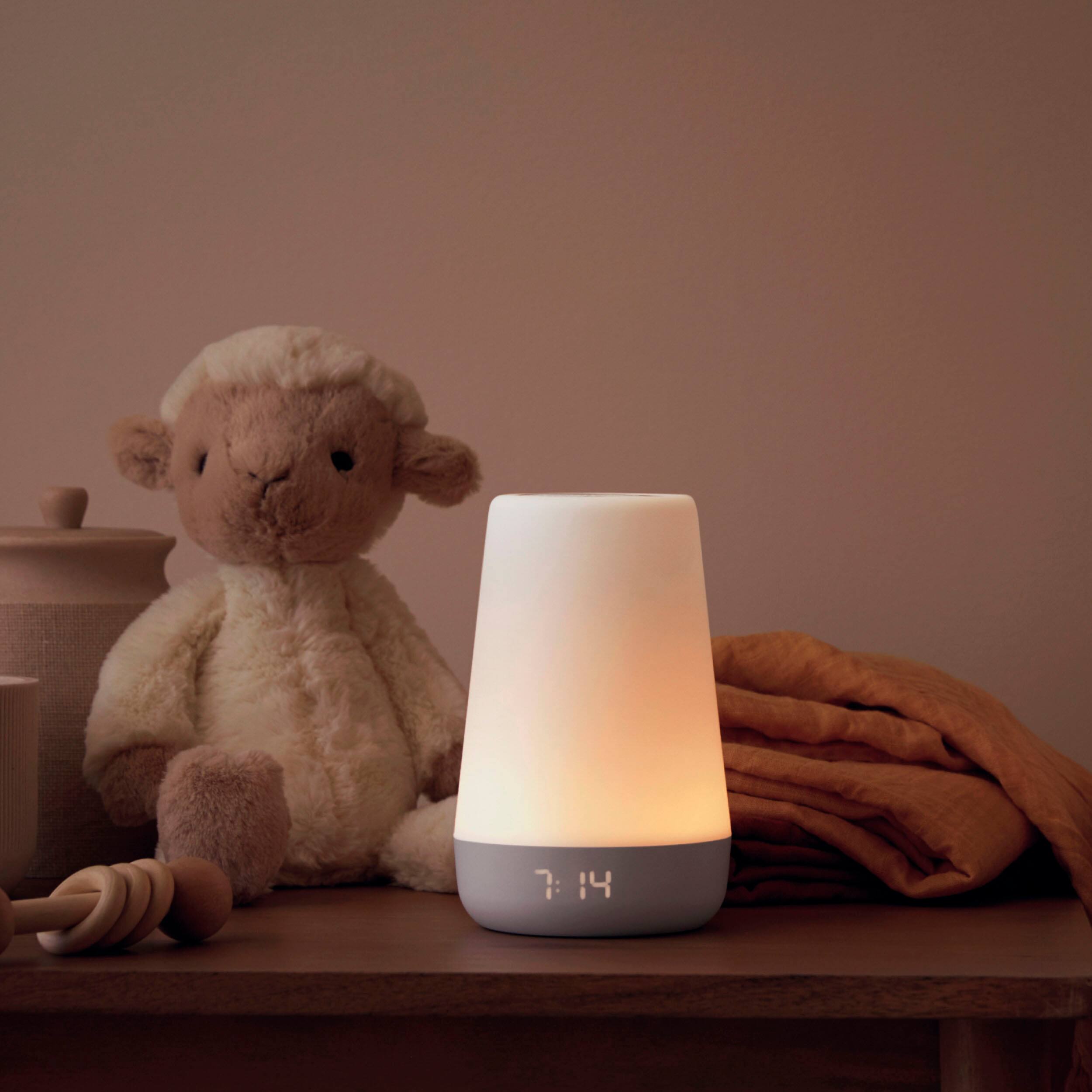 Angle. Hatch - Rest 2nd Gen All-in-one Sleep Assistant, Nightlight & Sound Machine - White.