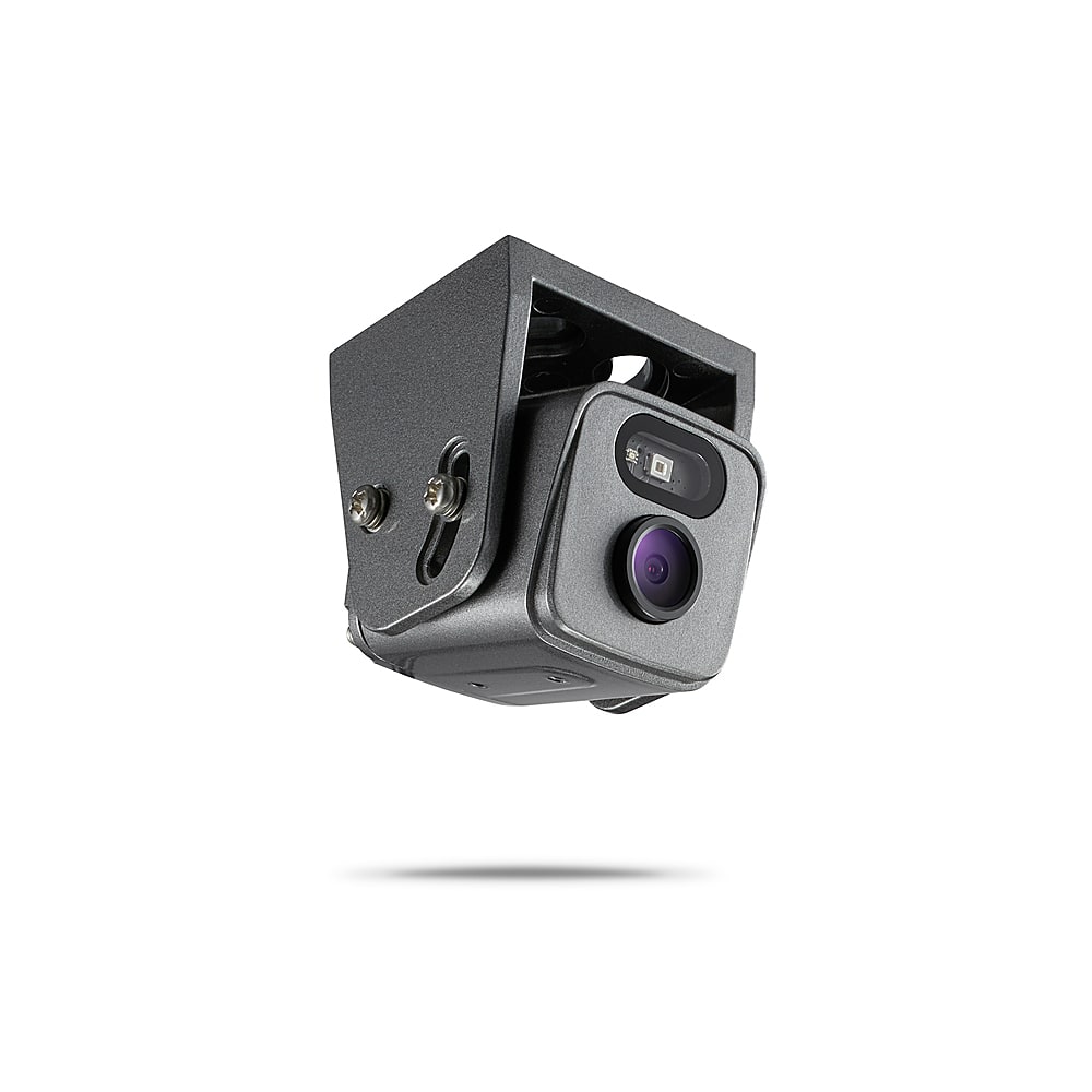 Left View: THINKWARE - Exterior Weatherproof Infrared Camera - Silver