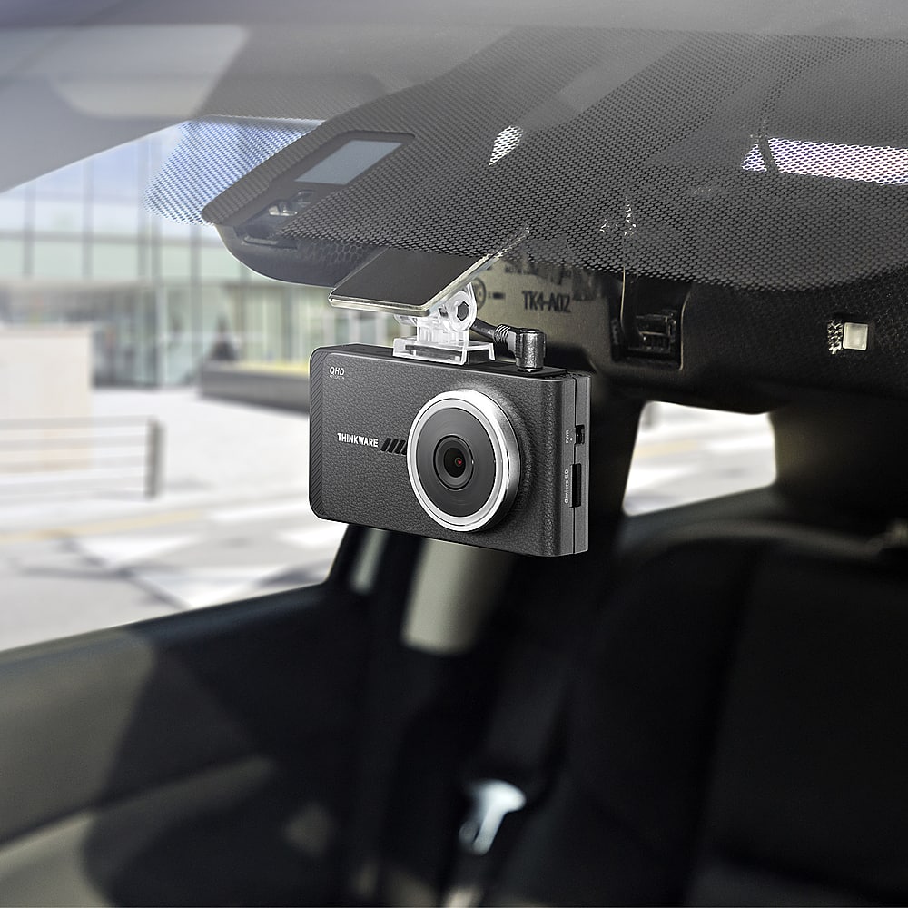 Alt View 12. THINKWARE - X800 2K Front & FHD Rear Dash Cam Bundle - Black.