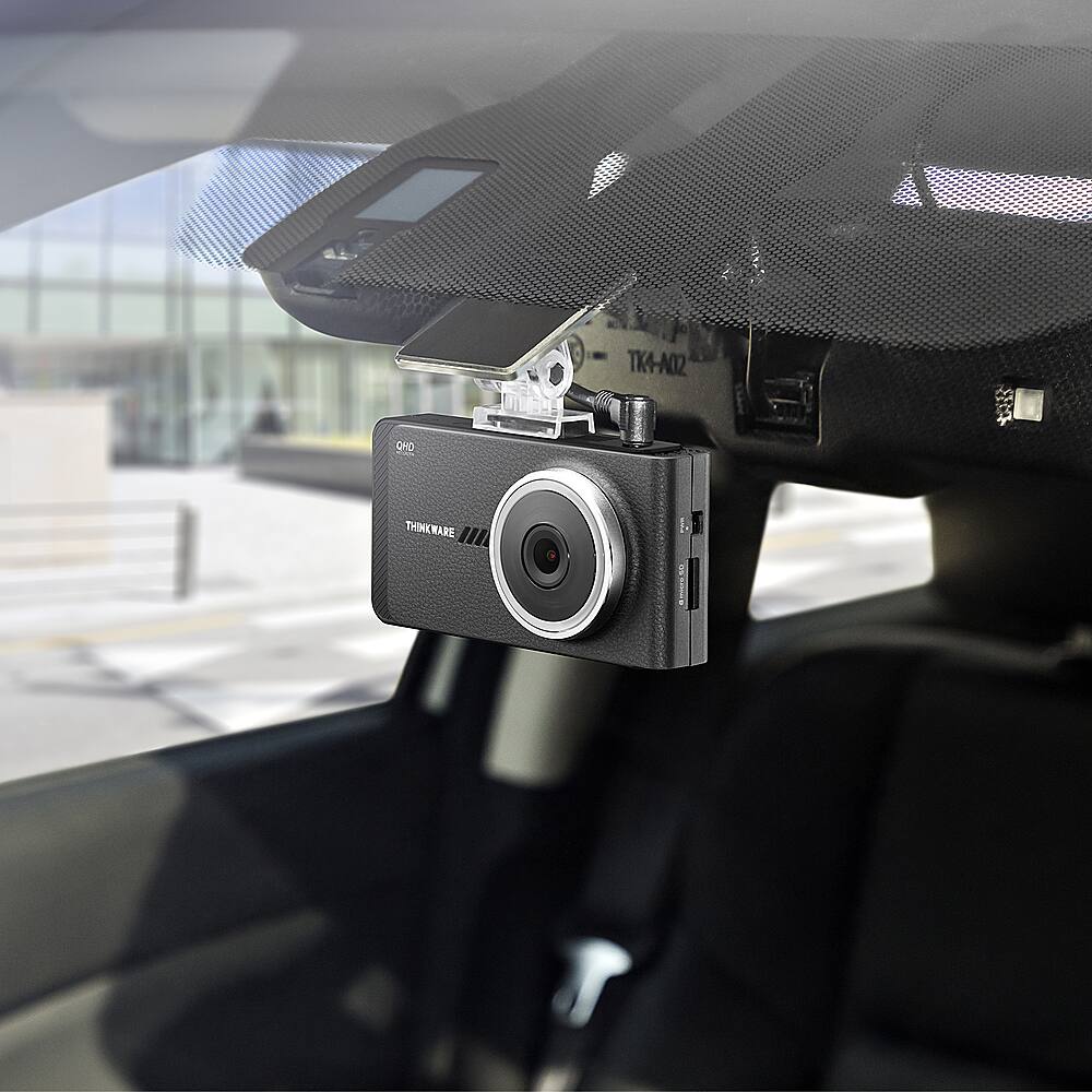 Alt View 12. THINKWARE - X800 2K Front & FHD Rear Dash Cam Bundle - Black.