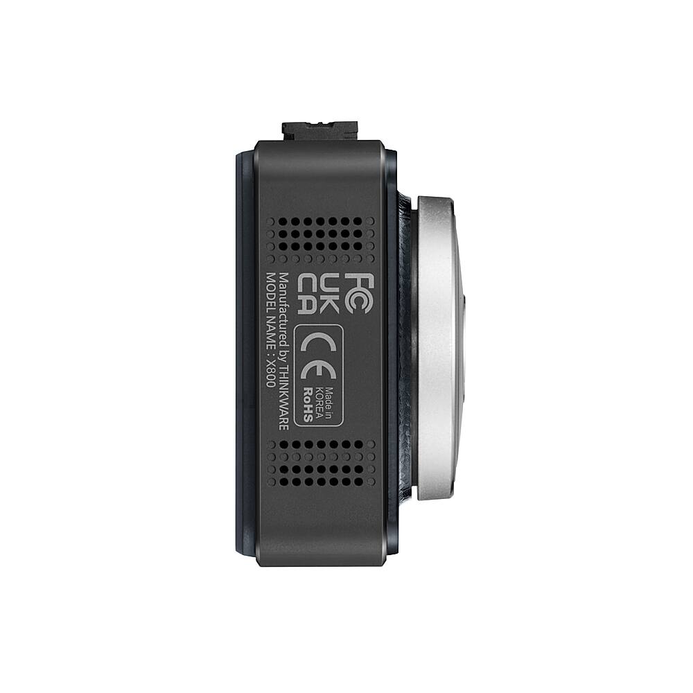 Alt View 11. THINKWARE - X800 2K Front & FHD Rear Dash Cam Bundle - Black.