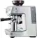 Left. Breville - the Barista Express Impress Espresso Machine - Brushed Stainless Steel.