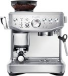 Front Zoom. Breville - the Barista Express Impress Espresso Machine - Brushed Stainless Steel.