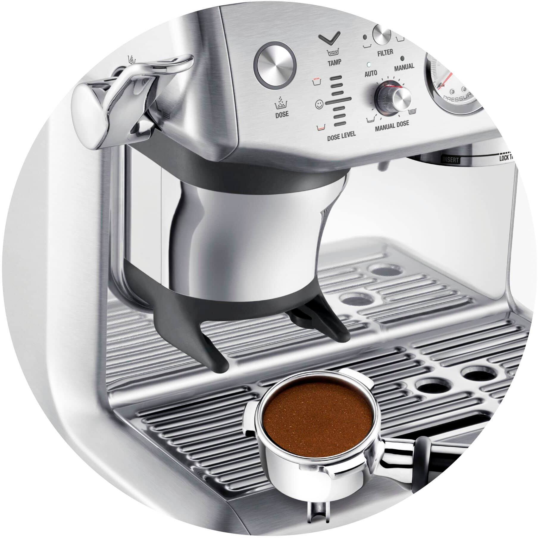 Accessories. Breville - the Barista Express Impress Espresso Machine - Brushed Stainless Steel.