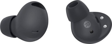 Samsung - Geek Squad Certified Refurbished Galaxy Buds2 Pro True Wireless Earbud Headphones - Graphite - Front_Zoom