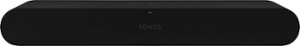 Sonos - Geek Squad Certified Refurbished Ray Soundbar with Wi-Fi - Black - Front_Zoom
