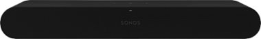 Sonos - Geek Squad Certified Refurbished Ray Soundbar with Wi-Fi - Black - Front_Zoom