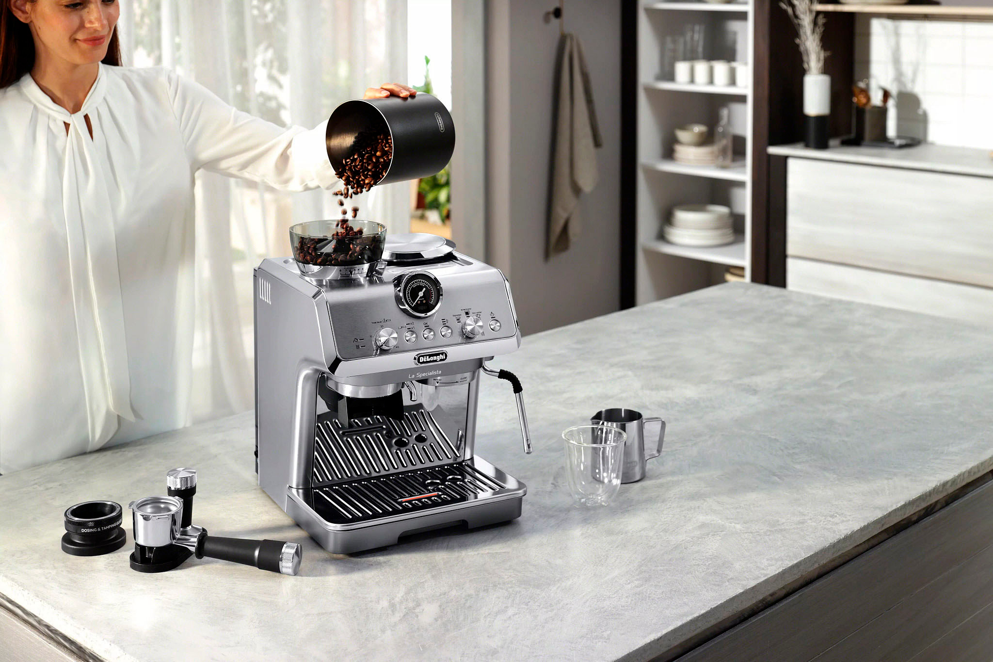 De'Longhi upgrades Dedica Arte espresso machine with LatteArt steam wand –  The Luxe Review