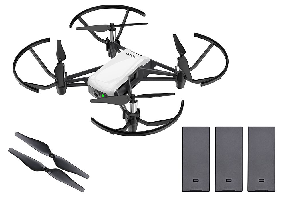 restaurant sløring Styrke Ryze Tech Geek Squad Certified Refurbished Tello Boost Combo Quadcopter  White And Black GSRF CP.TL.00000047.01 - Best Buy