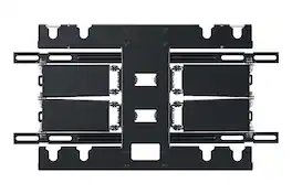 Samsung - Full Motion Slim Wall Mount Fits 55" & 65" TV - Black