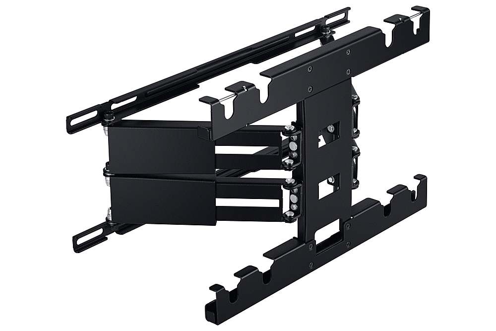 Alt View 12. Samsung - Full Motion Slim Wall Mount Fits 55" & 65" TV - Black.