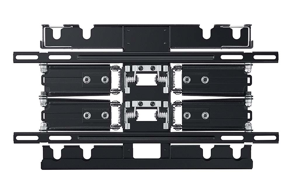 Alt View 13. Samsung - Full Motion Slim Wall Mount Fits 55" & 65" TV - Black.