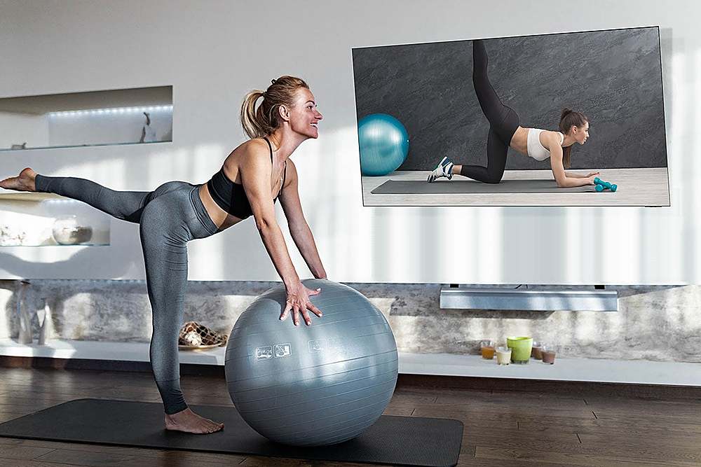 Alt View 14. Samsung - Full Motion Slim Wall Mount Fits 56" - 75" TV - Black.