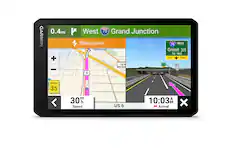 Front. Garmin - RVcam 795 7" GPS with Built-In Camera and Built-In Bluetooth - Black.