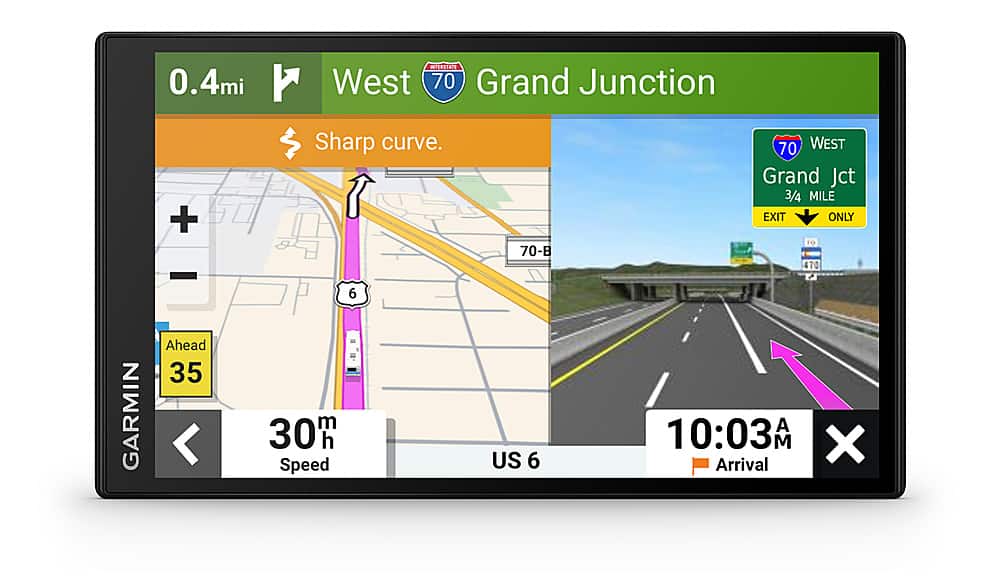 Alt View 12. Garmin - RV 795 7" RV GPS Navigator - Black.