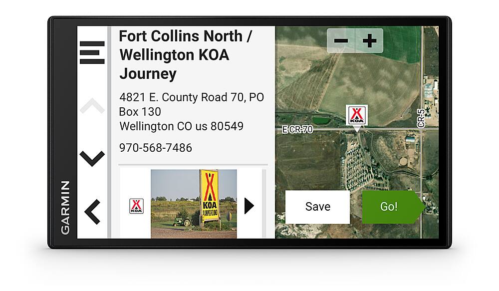Alt View 13. Garmin - RV 795 7" RV GPS Navigator - Black.