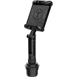 ToughTested - Boom Cupholder Mount for Most Tablets Up to 13" - Black