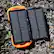 Alt View 3. ToughTested - Switchback 10,000 mAh Portable Charger for Most USB-Enabled Devices - Black.