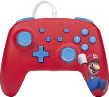 PowerA - Enhanced Wired Controller for Nintendo Switch - Woo-hoo! Mario - Front_Zoom