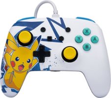 PowerA - Enhanced Wired Controller for Nintendo Switch - Pikachu High Voltage - Front_Zoom