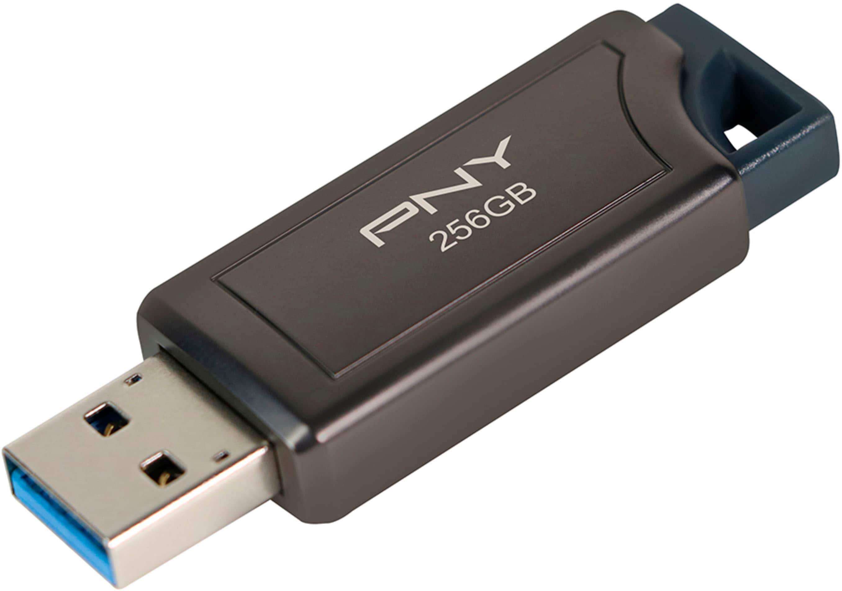 Alt View 13. PNY - PRO Elite V2 256GB USB 3.2 Gen 2 Flash Drive - Black.