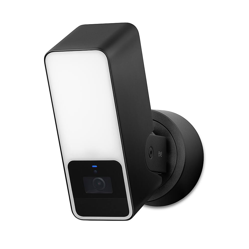 Angle. Eve - Eve Outdoor Cam - Secure floodlight camera with Apple HomeKit Secure Video technology - White.