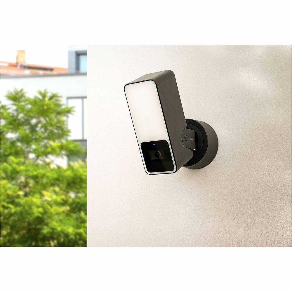 Alt View 21. Eve - Eve Outdoor Cam - Secure floodlight camera with Apple HomeKit Secure Video technology - White.
