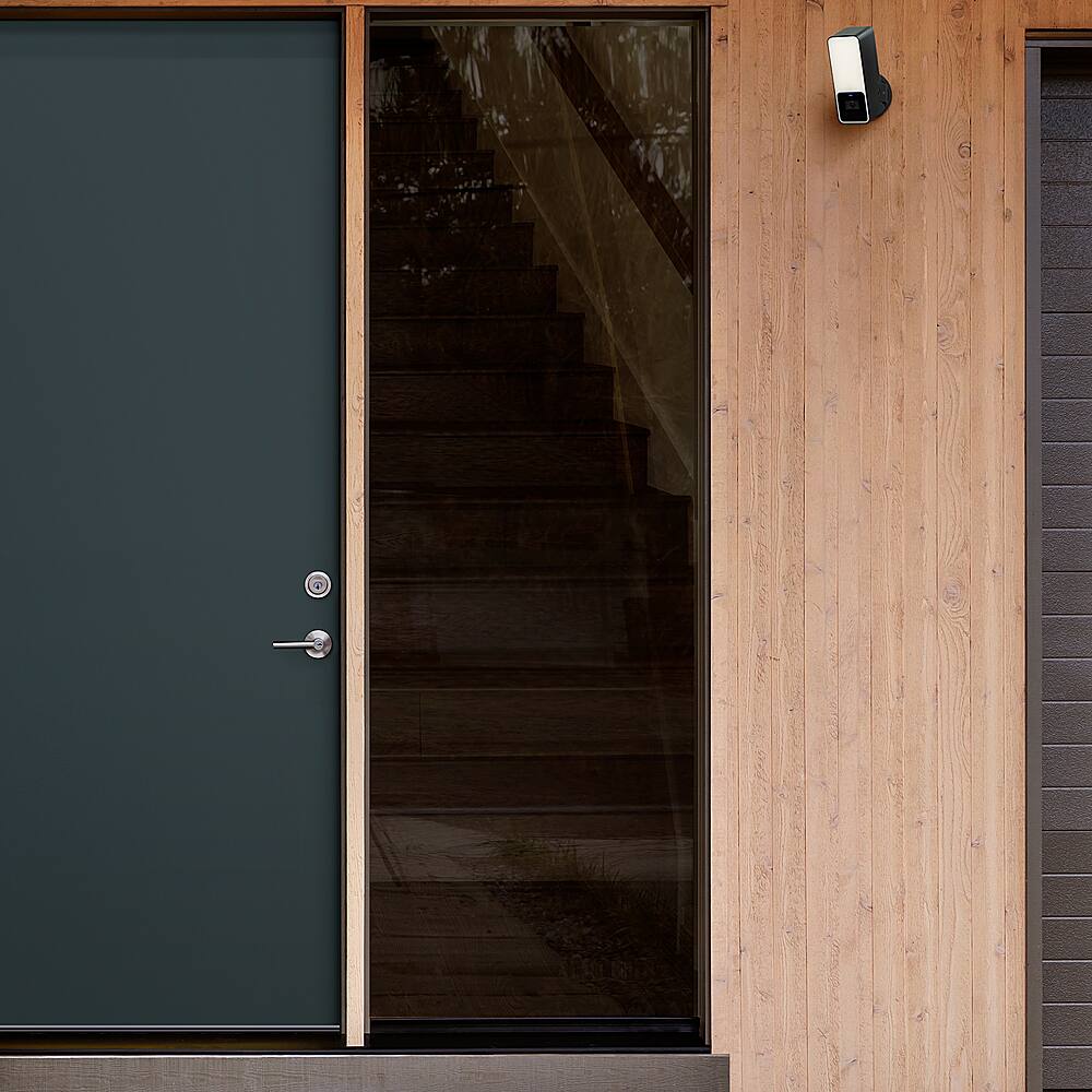 Alt View 16. Eve - Eve Outdoor Cam - Secure floodlight camera with Apple HomeKit Secure Video technology - White.