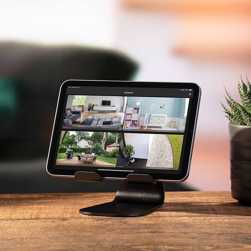 Alt View 33. Eve - Eve Outdoor Cam - Secure floodlight camera with Apple HomeKit Secure Video technology - White.