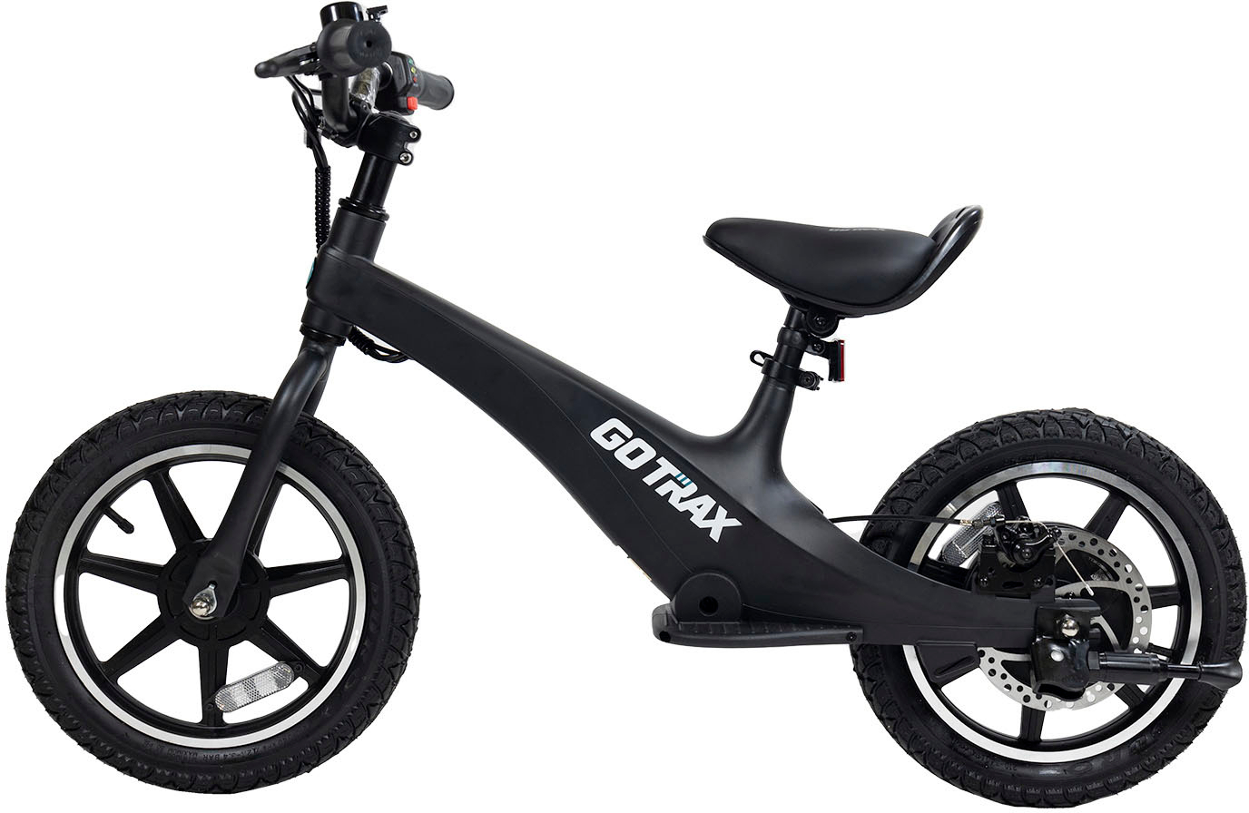 Best Buy GoTrax Kids Balance eBike with 15.5 miles Max Operating Range and 15.5 mph Max Speed 14 Black GT V4 BLACK RT