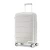 Front. Samsonite - Outline Pro Medium Spinner Suitcase - Stone Grey.
