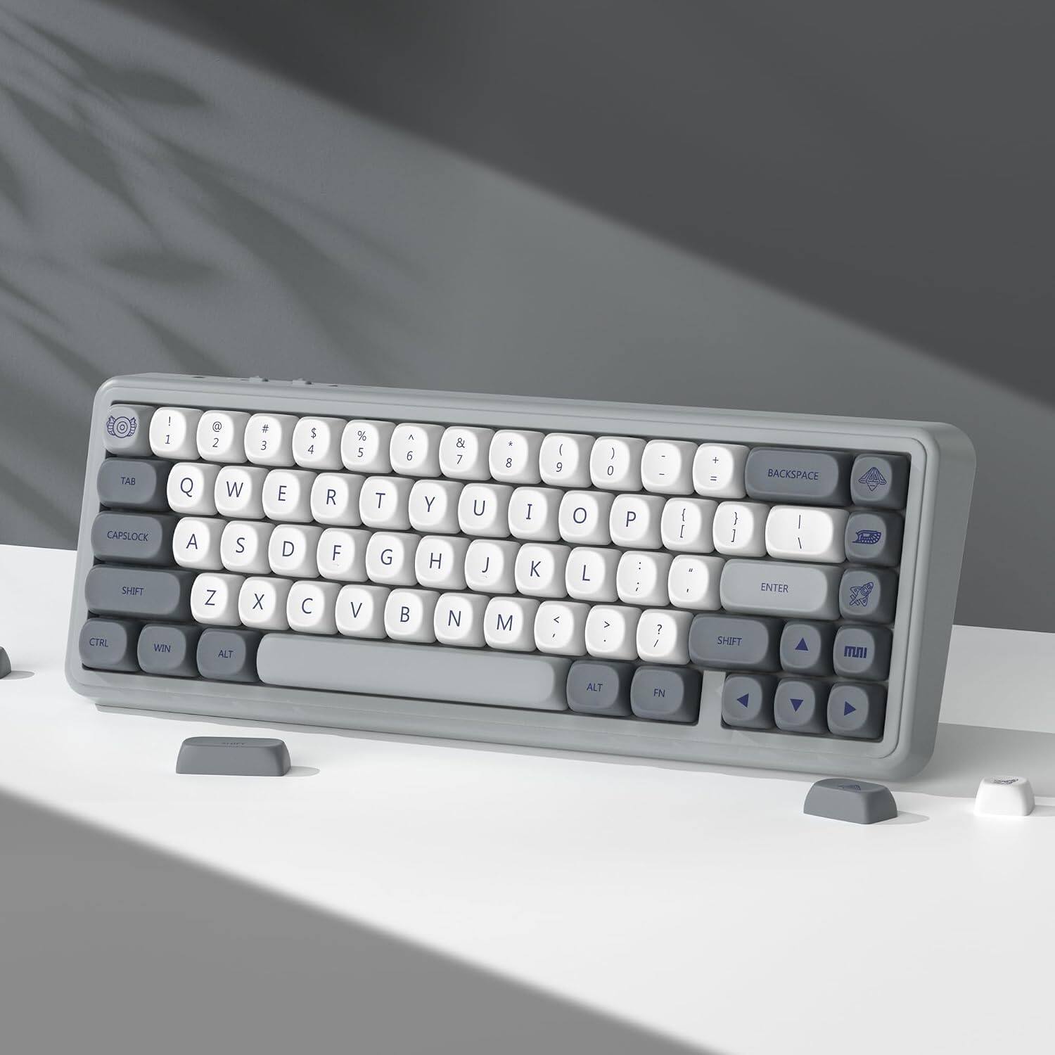 ! @ # 2 3 TAB Q W CAPSLOCK A S SHIFT Z X CTRL WON ALT
$ 4 E D 
% 5 R F V
& 6 T G 
I 7 8 Y U H J N M
I K
( 9 < -
0 L
I 0 >
P : ;
- ? /
{ I
+  BACKSPACE } | ] I ENTER SHIFT I
ALT
FN