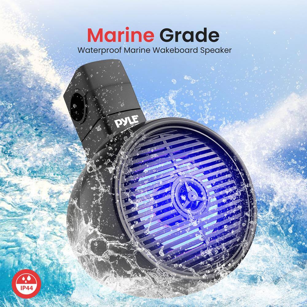 Marine Grade  
Waterproof Marine Wakeboard Speaker  

PYLE  

IP44